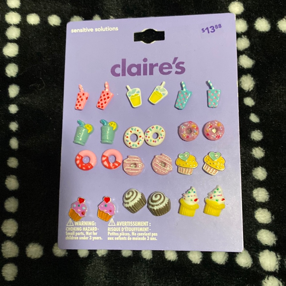 Claire’s Earrings (12pack)